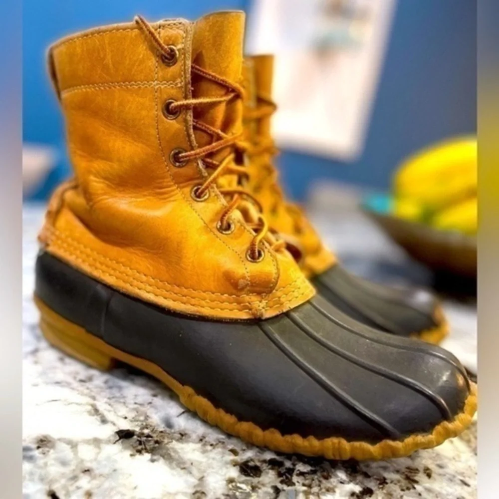 L.L Bean 🇺🇸 Leather Boots woman’s size 7